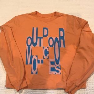 Printed Team Merch cotton terry Sweater